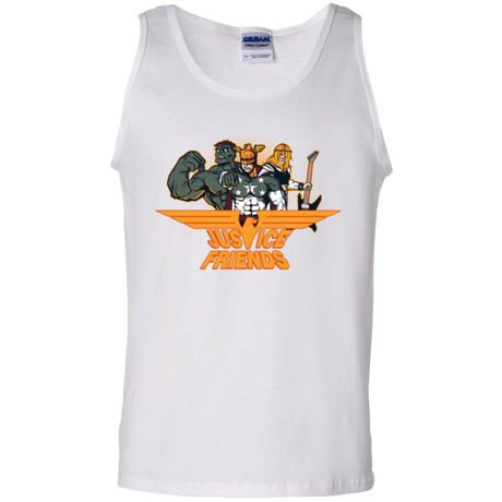 T-Shirts White / S Justice Friends Men's Tank Top