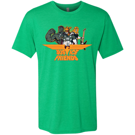T-Shirts Envy / S Justice Friends Men's Triblend T-Shirt