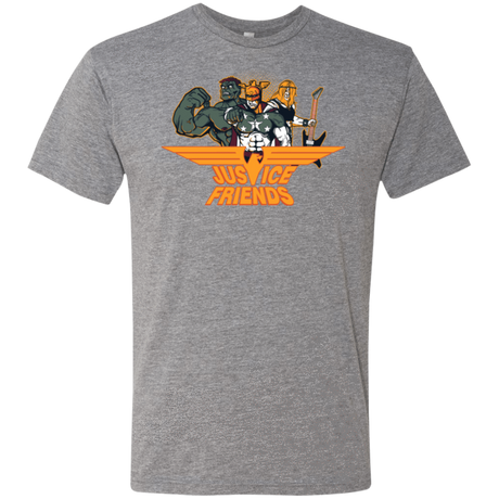 T-Shirts Premium Heather / S Justice Friends Men's Triblend T-Shirt