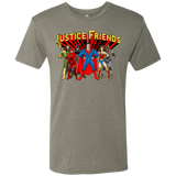 T-Shirts Venetian Grey / Small Justice Friends Men's Triblend T-Shirt