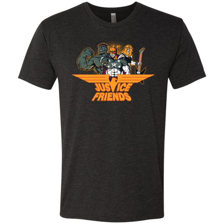 T-Shirts Vintage Black / S Justice Friends Men's Triblend T-Shirt