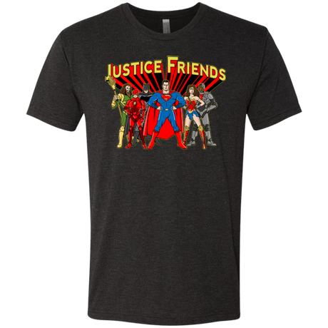 T-Shirts Vintage Black / Small Justice Friends Men's Triblend T-Shirt