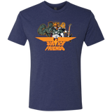 T-Shirts Vintage Navy / S Justice Friends Men's Triblend T-Shirt