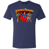 T-Shirts Vintage Navy / Small Justice Friends Men's Triblend T-Shirt
