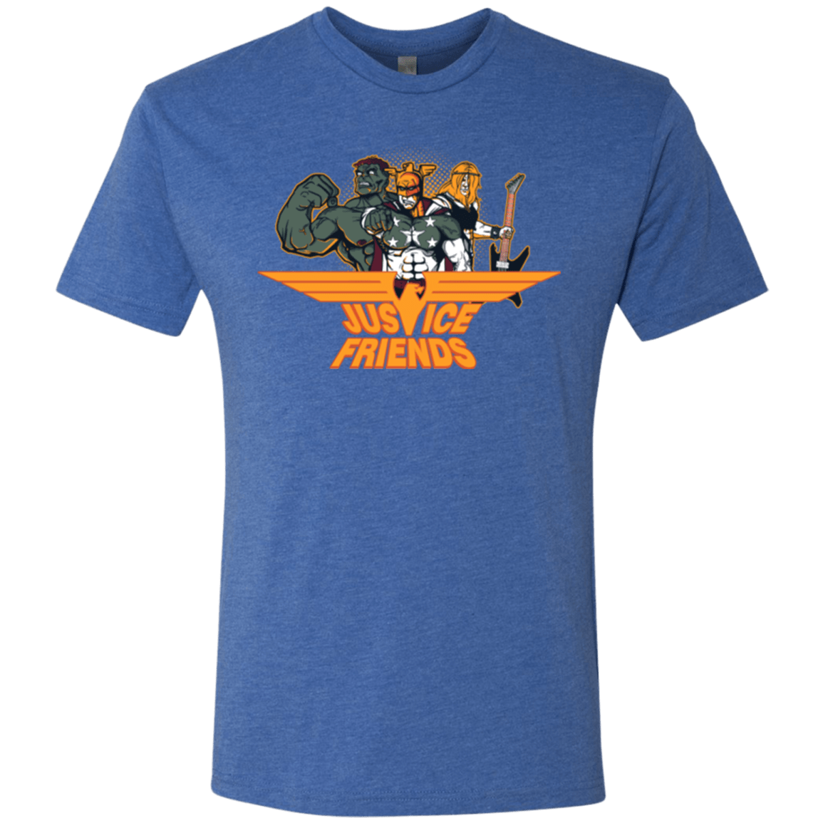 T-Shirts Vintage Royal / S Justice Friends Men's Triblend T-Shirt