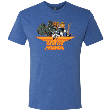 T-Shirts Vintage Royal / S Justice Friends Men's Triblend T-Shirt
