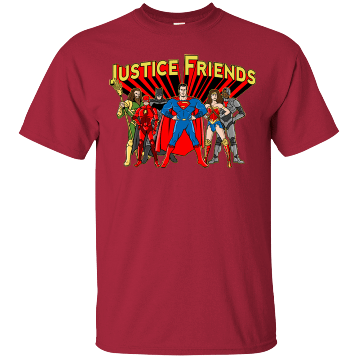 T-Shirts Cardinal / Small Justice Friends T-Shirt