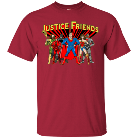 T-Shirts Cardinal / Small Justice Friends T-Shirt