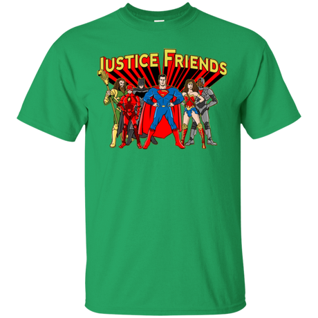 T-Shirts Irish Green / Small Justice Friends T-Shirt