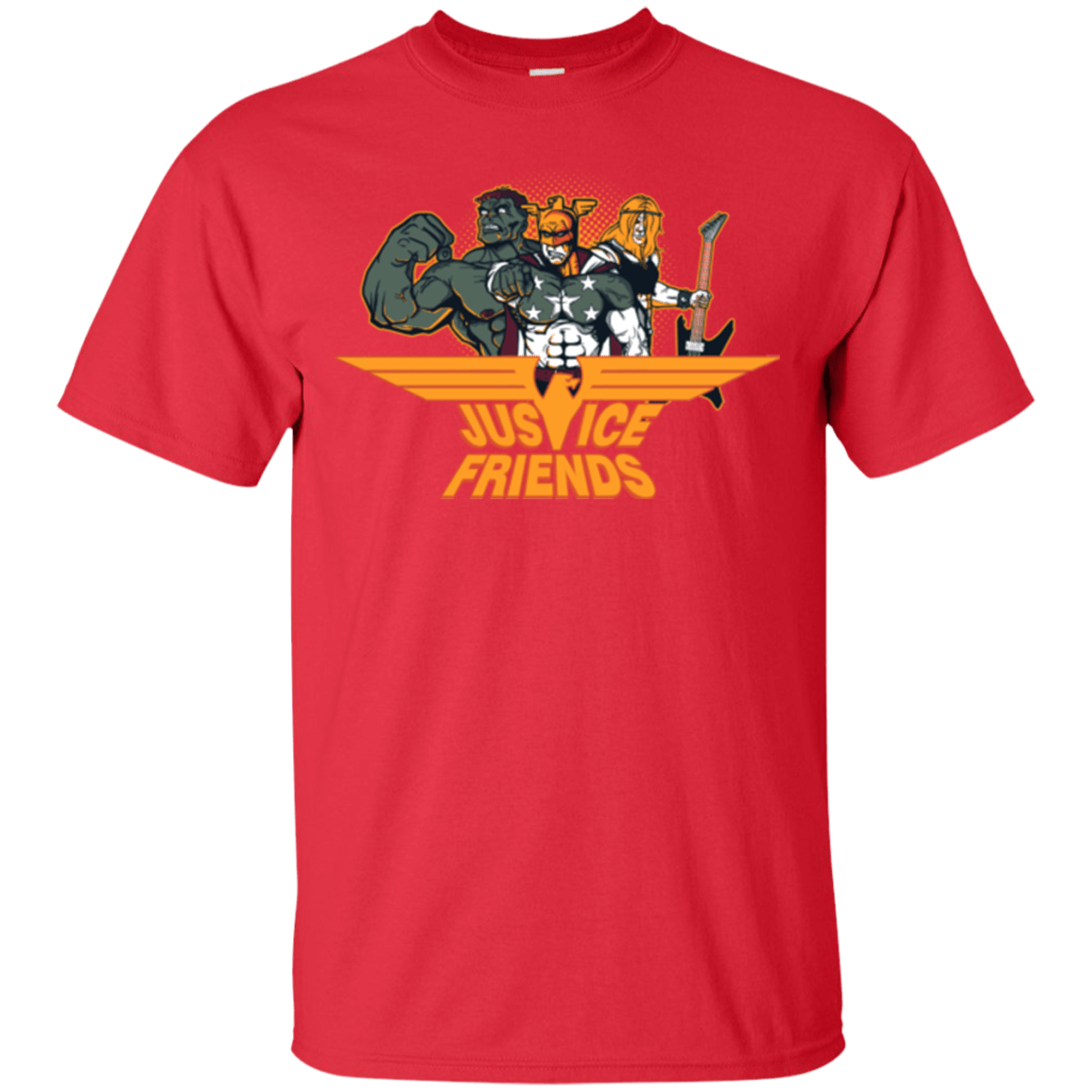 T-Shirts Red / S Justice Friends T-Shirt