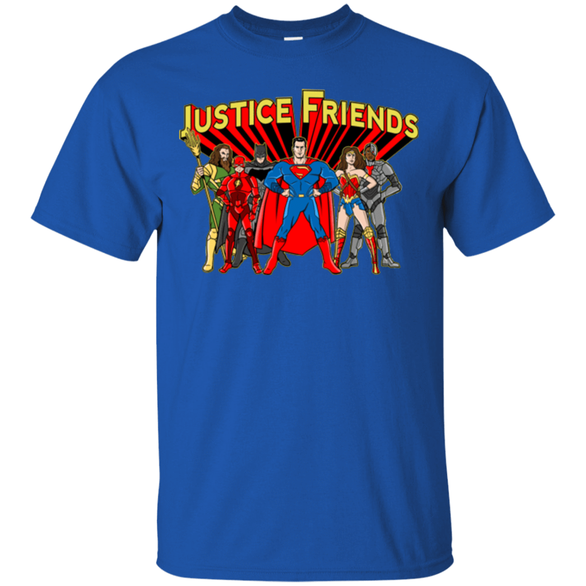 T-Shirts Royal / Small Justice Friends T-Shirt