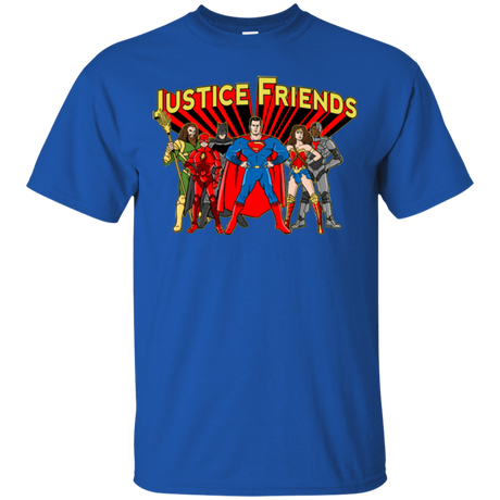 T-Shirts Royal / Small Justice Friends T-Shirt