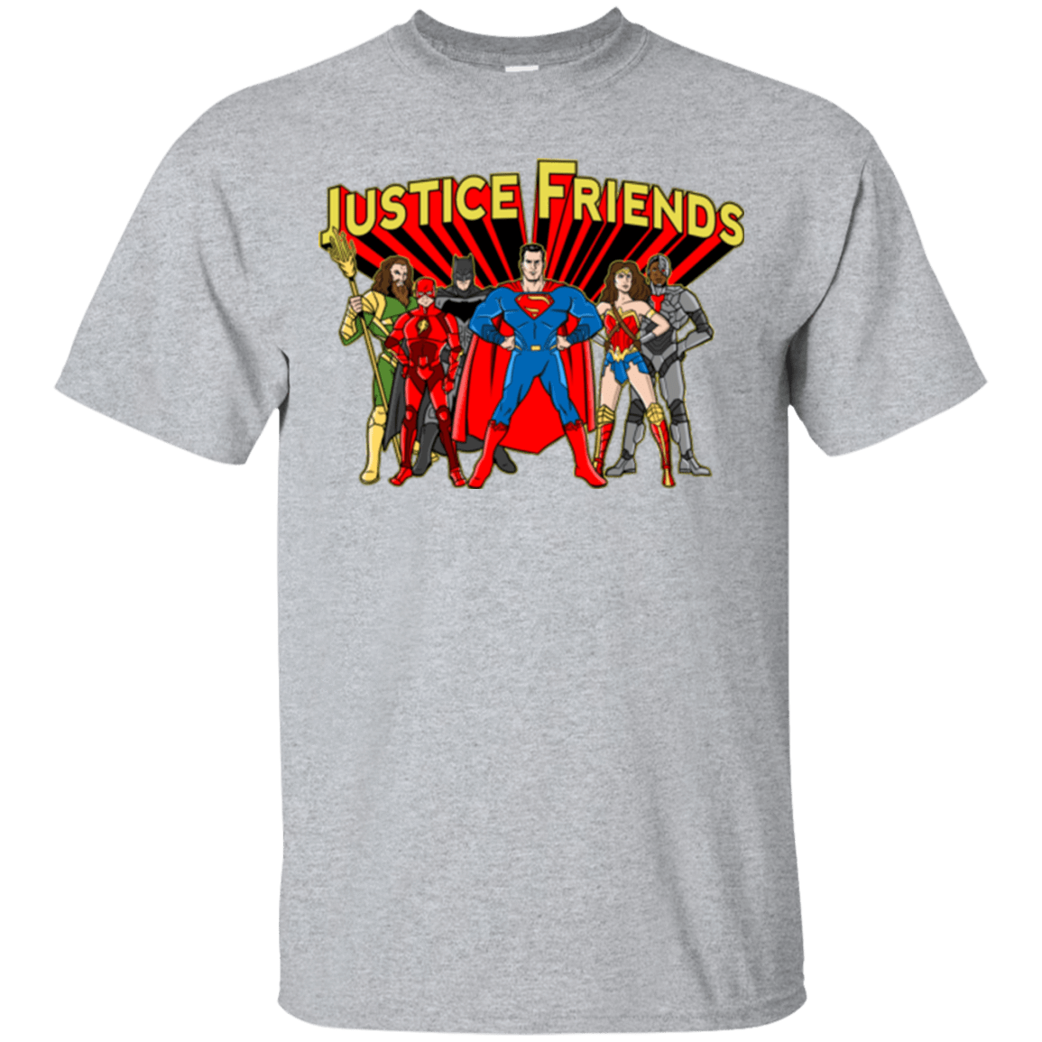 T-Shirts Sport Grey / Small Justice Friends T-Shirt