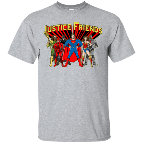 T-Shirts Sport Grey / Small Justice Friends T-Shirt