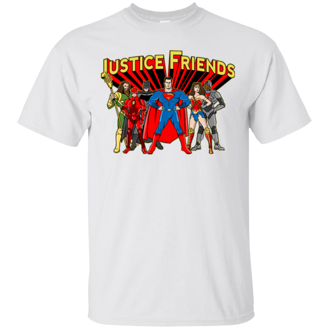 T-Shirts White / Small Justice Friends T-Shirt