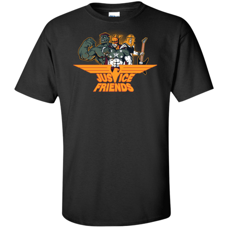 T-Shirts Black / XLT Justice Friends Tall T-Shirt