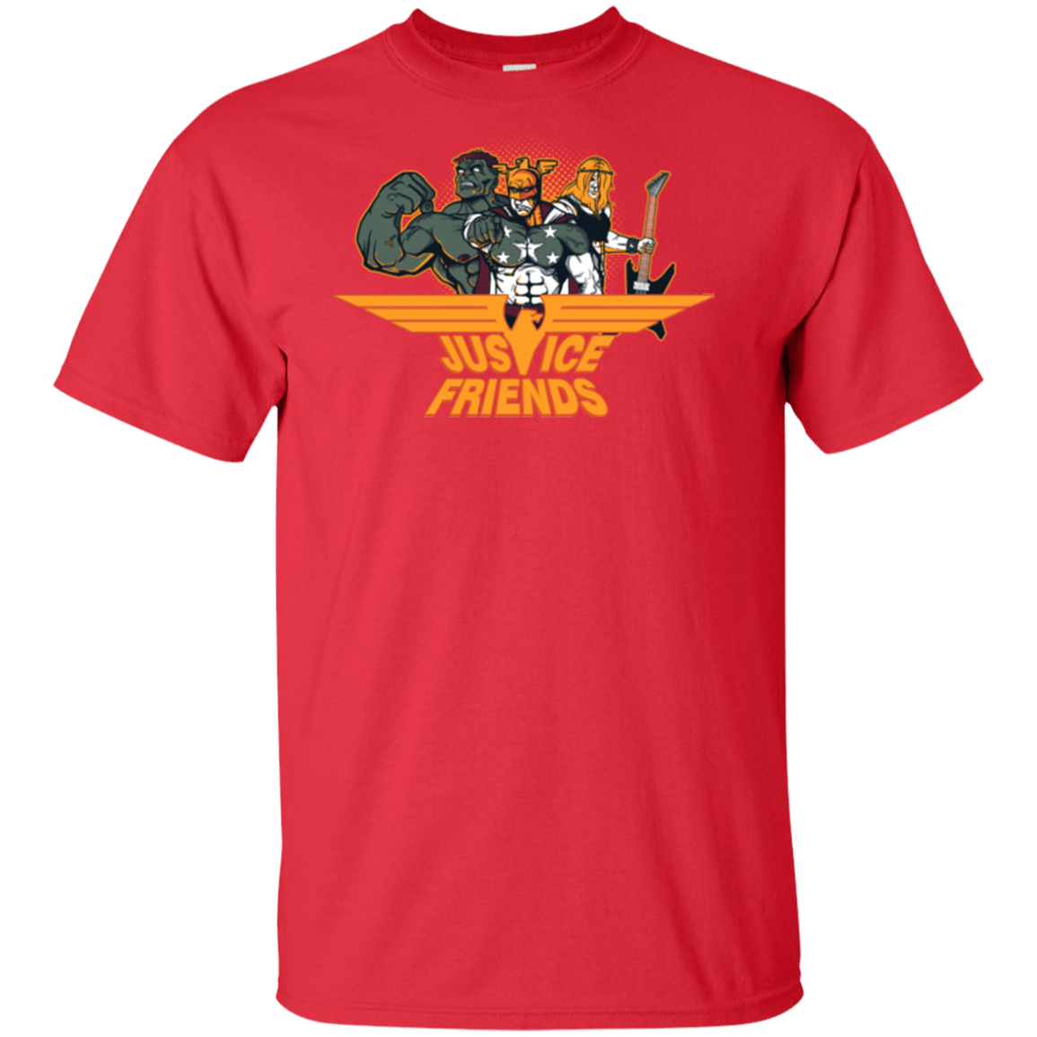 T-Shirts Red / XLT Justice Friends Tall T-Shirt