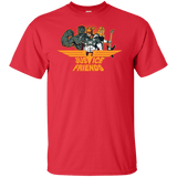 T-Shirts Red / XLT Justice Friends Tall T-Shirt