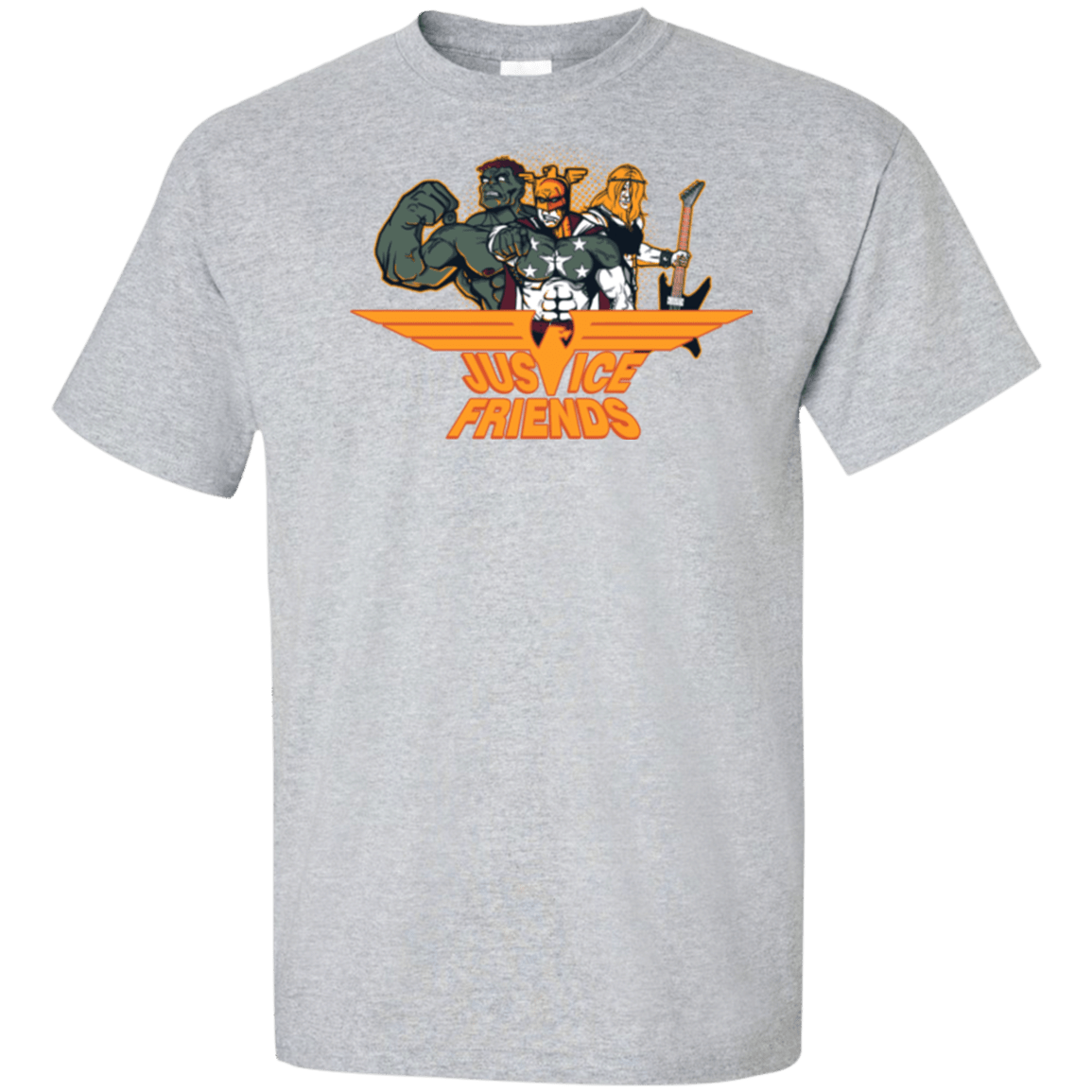 T-Shirts Sport Grey / XLT Justice Friends Tall T-Shirt