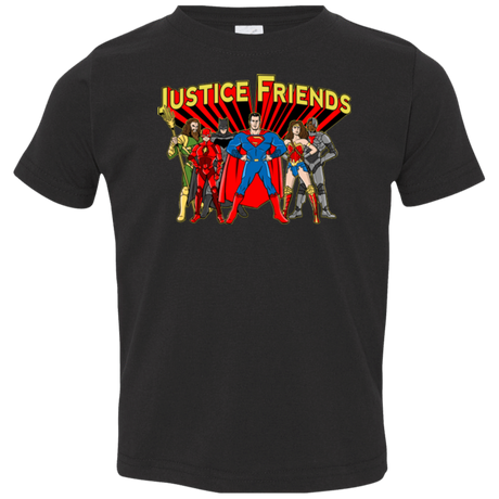 T-Shirts Black / 2T Justice Friends Toddler Premium T-Shirt