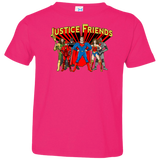 T-Shirts Hot Pink / 2T Justice Friends Toddler Premium T-Shirt