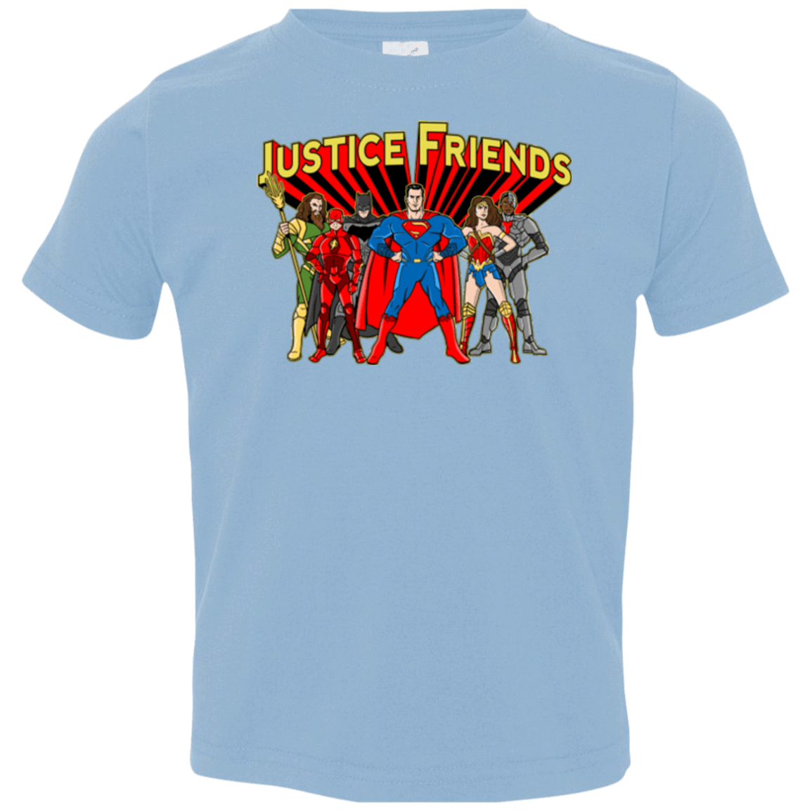 T-Shirts Light Blue / 2T Justice Friends Toddler Premium T-Shirt