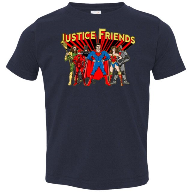 T-Shirts Navy / 2T Justice Friends Toddler Premium T-Shirt