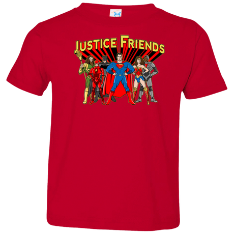 T-Shirts Red / 2T Justice Friends Toddler Premium T-Shirt