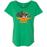 T-Shirts Envy / X-Small Justice Friends Triblend Dolman Sleeve