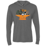 T-Shirts Premium Heather / X-Small Justice Friends Triblend Long Sleeve Hoodie Tee