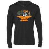 T-Shirts Vintage Black / X-Small Justice Friends Triblend Long Sleeve Hoodie Tee