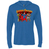 T-Shirts Vintage Royal / X-Small Justice Friends Triblend Long Sleeve Hoodie Tee