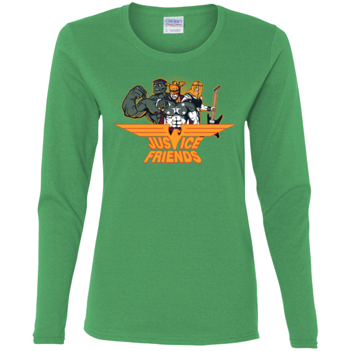 T-Shirts Irish Green / S Justice Friends Women's Long Sleeve T-Shirt