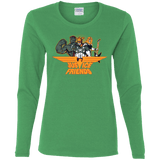 T-Shirts Irish Green / S Justice Friends Women's Long Sleeve T-Shirt