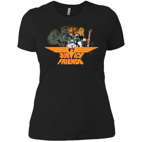 T-Shirts Black / X-Small Justice Friends Women's Premium T-Shirt