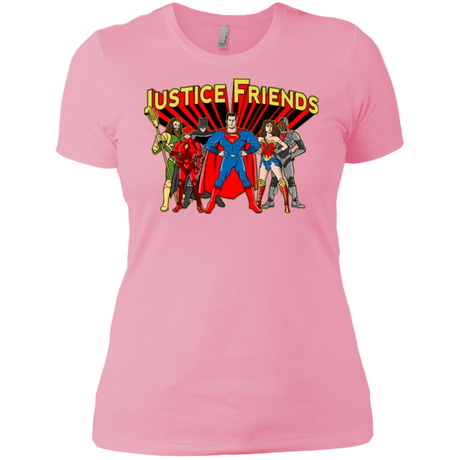 T-Shirts Light Pink / X-Small Justice Friends Women's Premium T-Shirt