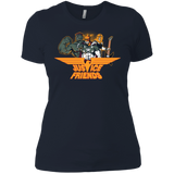 T-Shirts Midnight Navy / X-Small Justice Friends Women's Premium T-Shirt