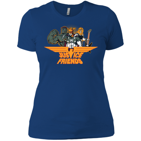 T-Shirts Royal / X-Small Justice Friends Women's Premium T-Shirt