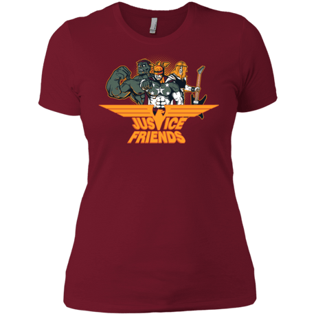 T-Shirts Scarlet / X-Small Justice Friends Women's Premium T-Shirt
