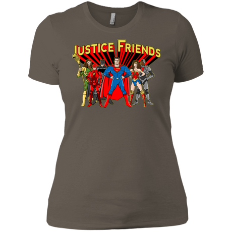 T-Shirts Warm Grey / X-Small Justice Friends Women's Premium T-Shirt