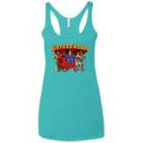T-Shirts Tahiti Blue / X-Small Justice Friends Women's Triblend Racerback Tank