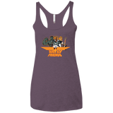 T-Shirts Vintage Purple / X-Small Justice Friends Women's Triblend Racerback Tank