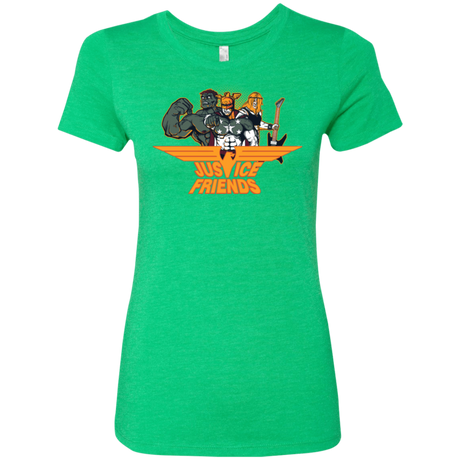 T-Shirts Envy / S Justice Friends Women's Triblend T-Shirt