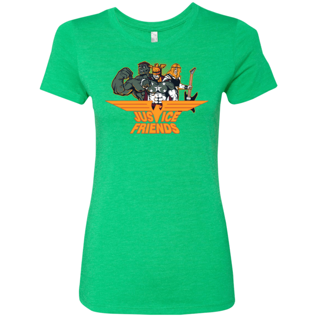 T-Shirts Envy / S Justice Friends Women's Triblend T-Shirt