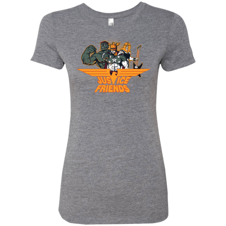 T-Shirts Premium Heather / S Justice Friends Women's Triblend T-Shirt