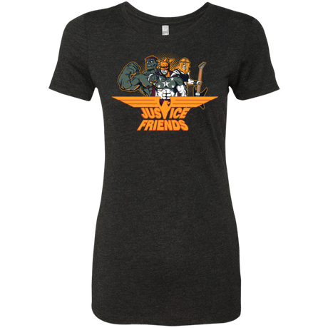 T-Shirts Vintage Black / S Justice Friends Women's Triblend T-Shirt