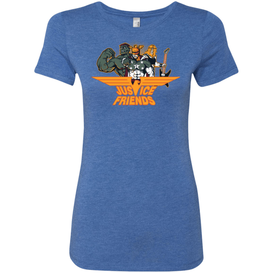 T-Shirts Vintage Royal / S Justice Friends Women's Triblend T-Shirt