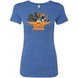 T-Shirts Vintage Royal / S Justice Friends Women's Triblend T-Shirt
