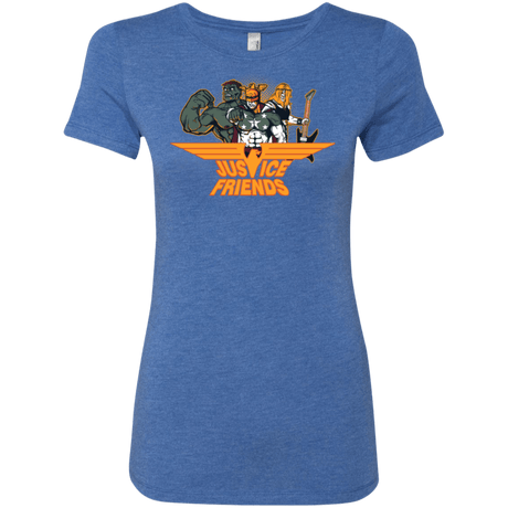 T-Shirts Vintage Royal / S Justice Friends Women's Triblend T-Shirt