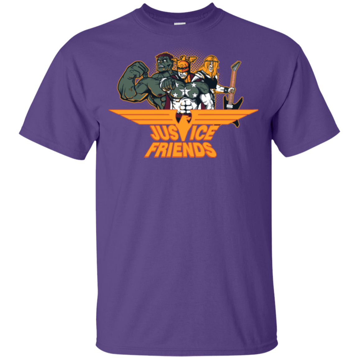 T-Shirts Purple / YXS Justice Friends Youth T-Shirt